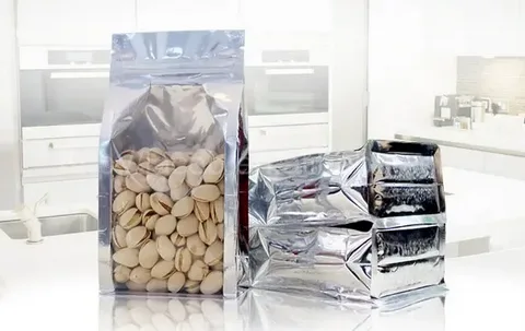 تصویر 3 از پاکت ایستاده زیپ دار پنجره مستطیل + مقاوم و با کیفیت